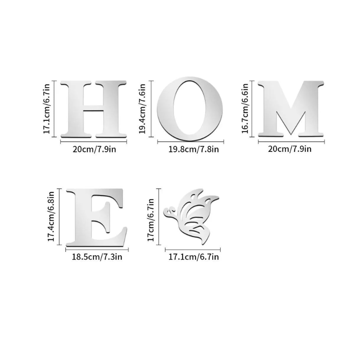 The Mirror Monolith "H-O-M-E"
